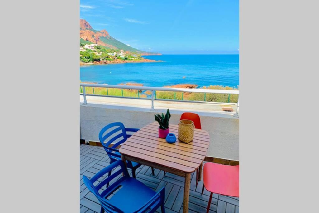 Saint-RaphaëlAntheor - Vue Exceptionnelle - Refait A Neuf 4 Couchages公寓 外观 照片